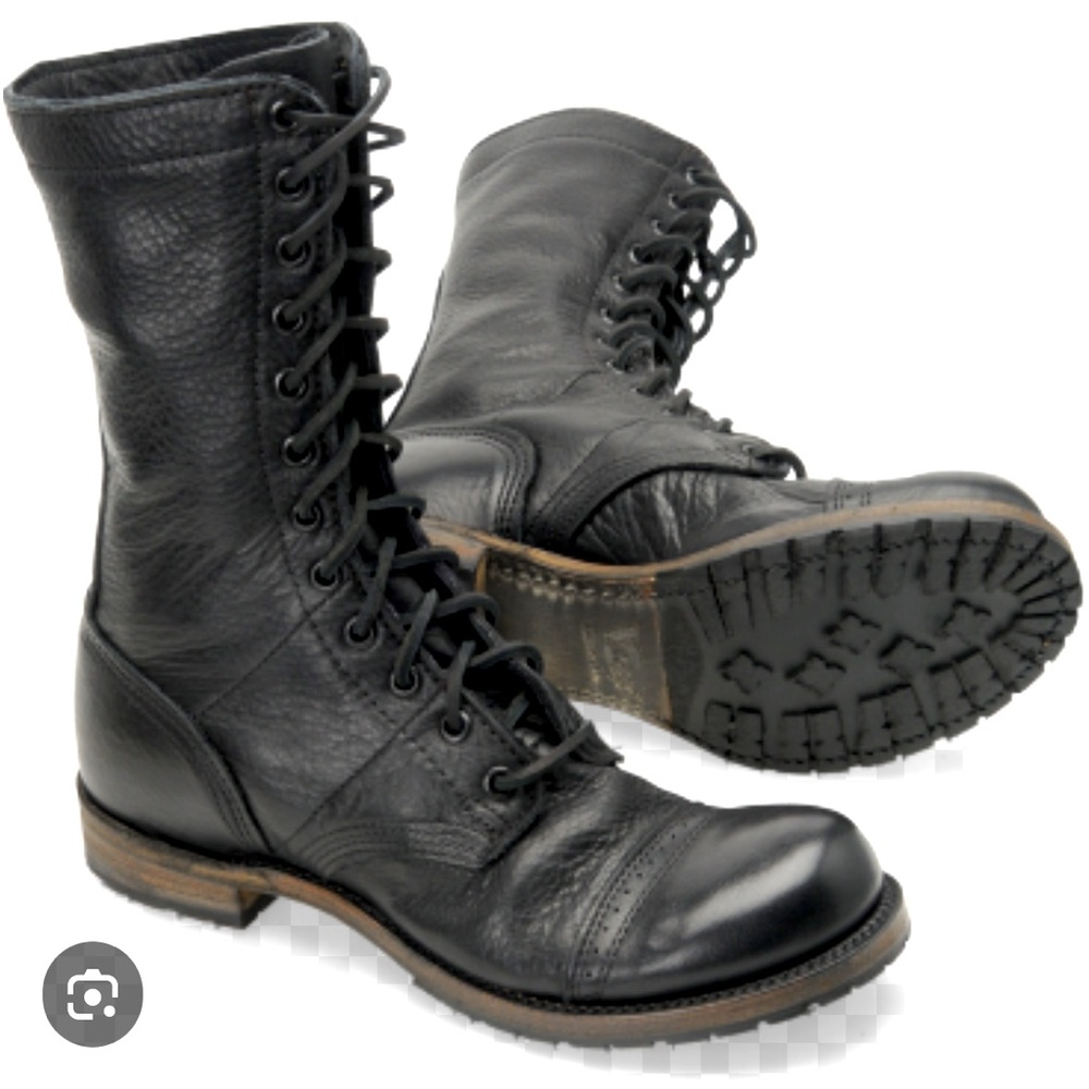 NWT Military Jump Leather Boots Size 11